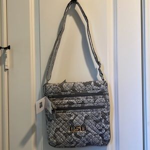 Vera Bradley LSU hipster cross body bag